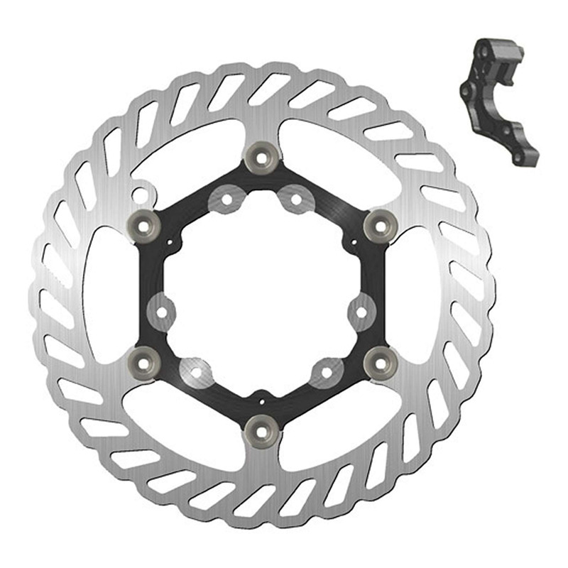 Disque de frein avant NG Brakes 2072XGK35 wave flottant avec visserie