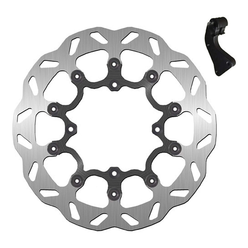 Disque de frein avant NG Brakes 722XK11 flottant wave avec patte de dÃ