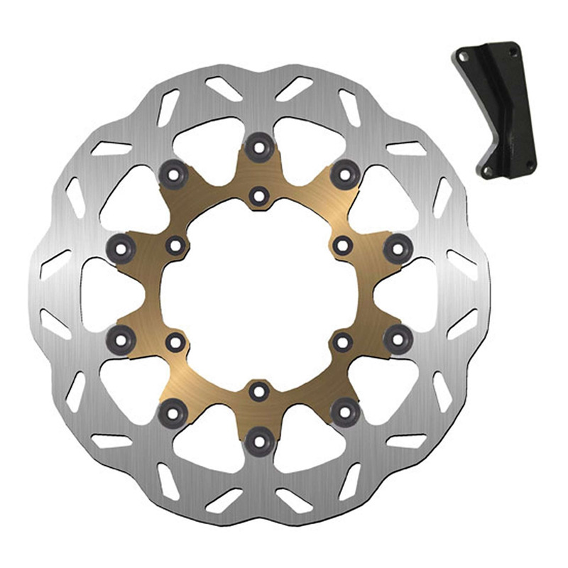 Disque de frein AV NG Brakes 723XK13 flottant wave avec patte de dépo