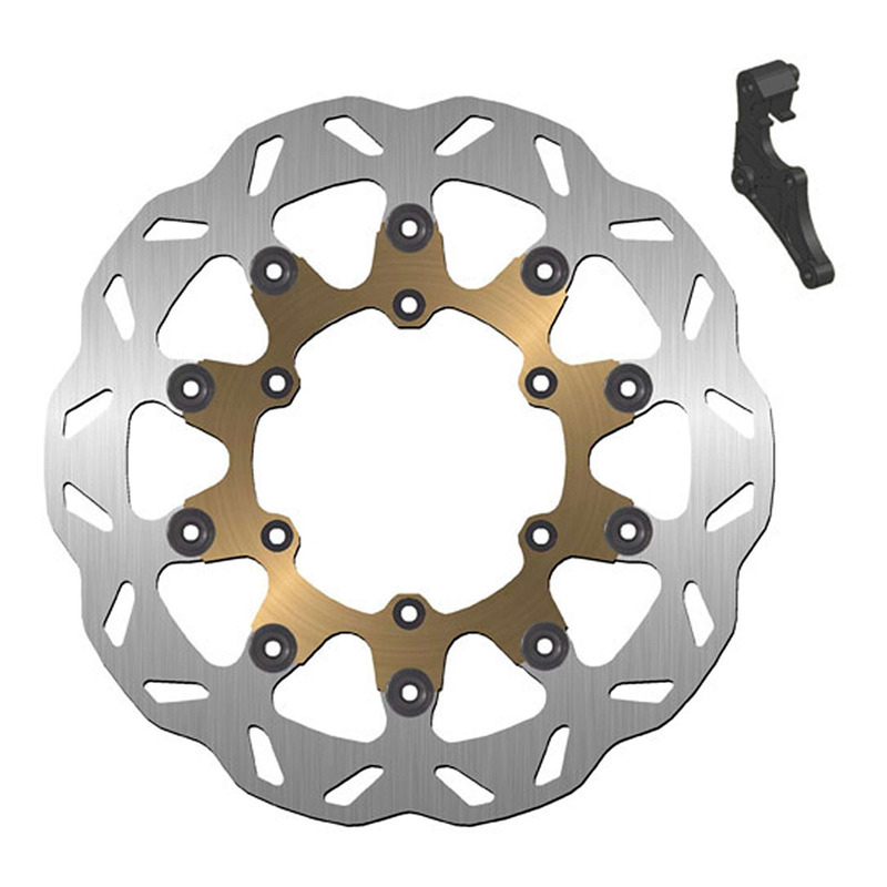 Disque de frein avant NG Brakes 723XK30 flottant wave avec patte de dÃ