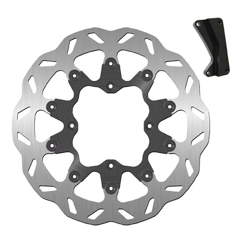 Disque de frein avant NG Brakes 732XK13 flottant wave avec patte de dÃ