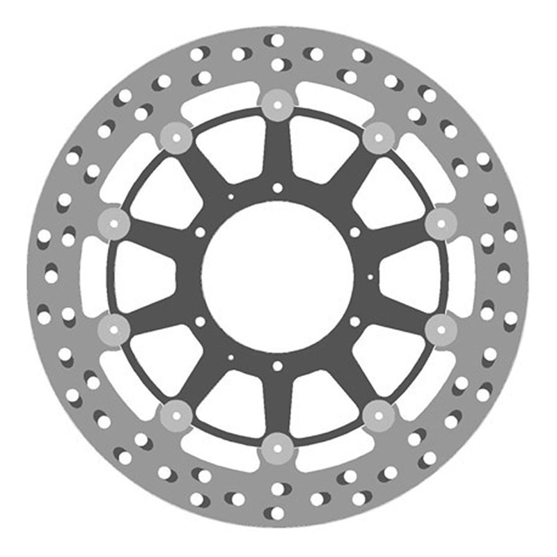 Disque de frein avant NG Brakes RaceStar 1679ZG flottant Honda CBR 100