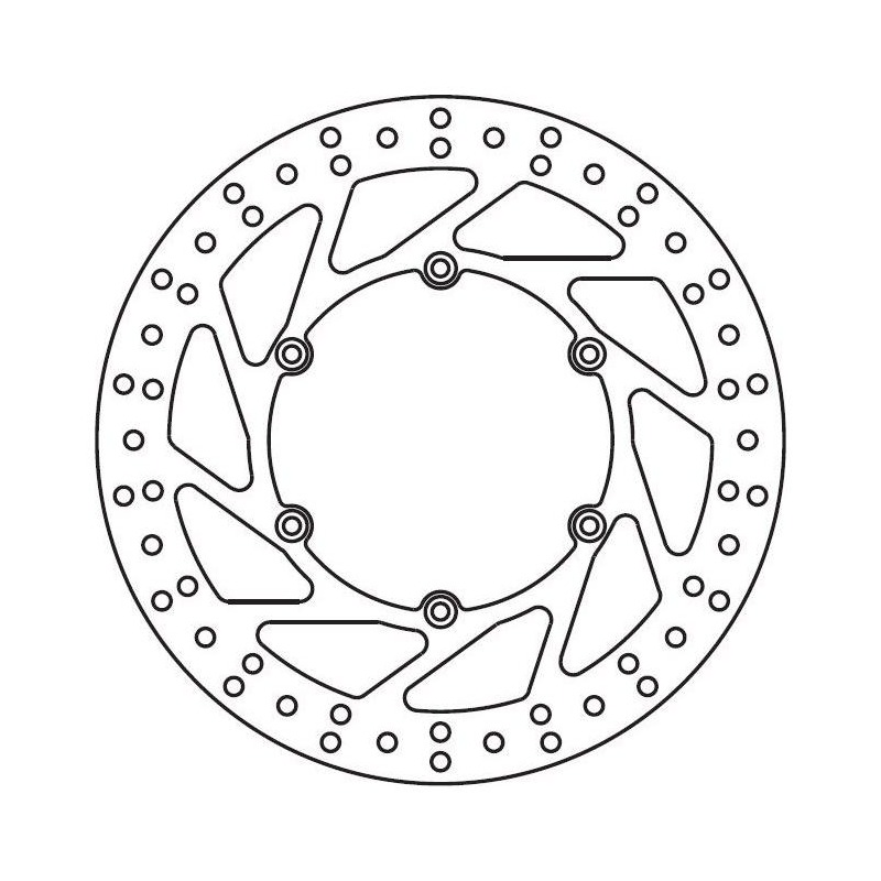 Disque de frein TRW MST317 Ø267 mm