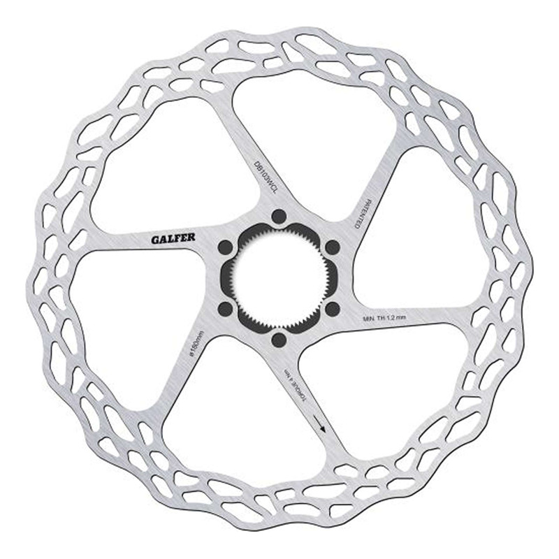 Disque de frein vélo route Galfer Wave Center Lock 180mm