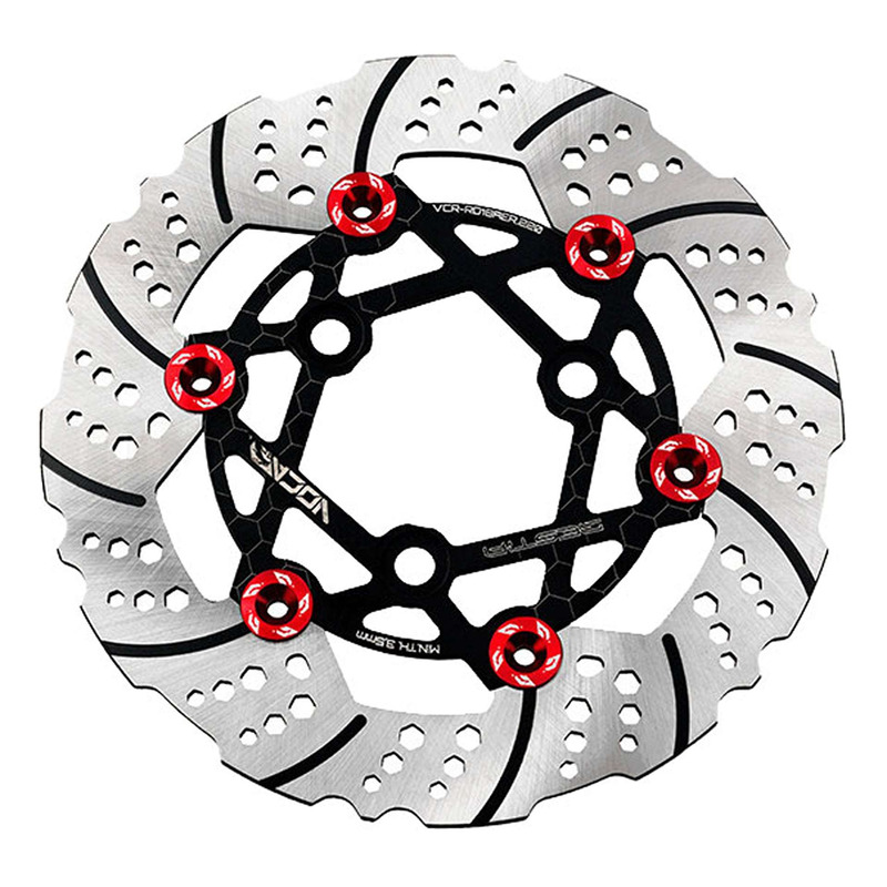 Disque de frein Voca Racing avant flottant Ã 220 oversize Å illet roug