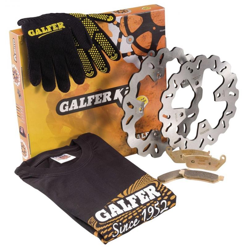 Disques de frein Galfer avant + arrière X-Max 125