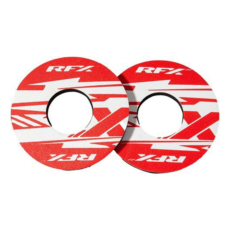 Donuts de poignée RFX Sport - Blanc/Rouge