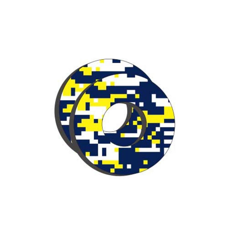 Donuts FX Factory Effex Digital Camo jaune/bleu/blanc