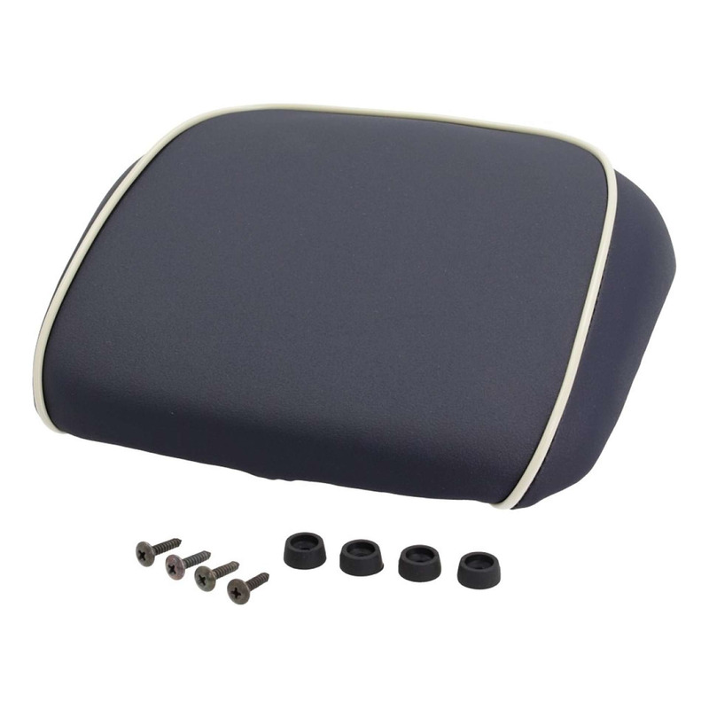 Dosseret de top case bleu d'origine CM273222 Vespa GTS 125 2018-19