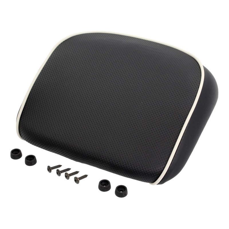 Dosseret de top case noir d'origine CM273226 Vespa GTS 125 2019-20