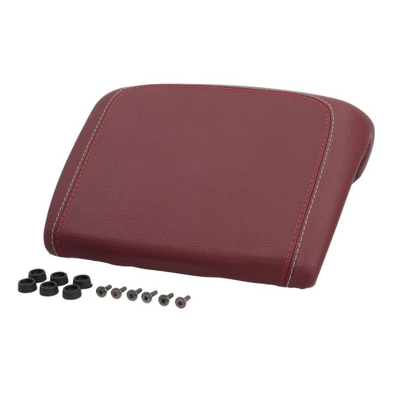 Dosseret de top case rouge d'origine 606650M006 Piaggio Beverly 350 2017-20