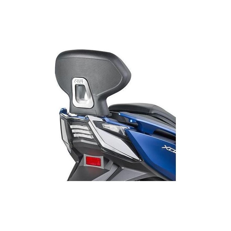 Dosseret Givi Kymco S400i Xciting 18-20 noir/argent