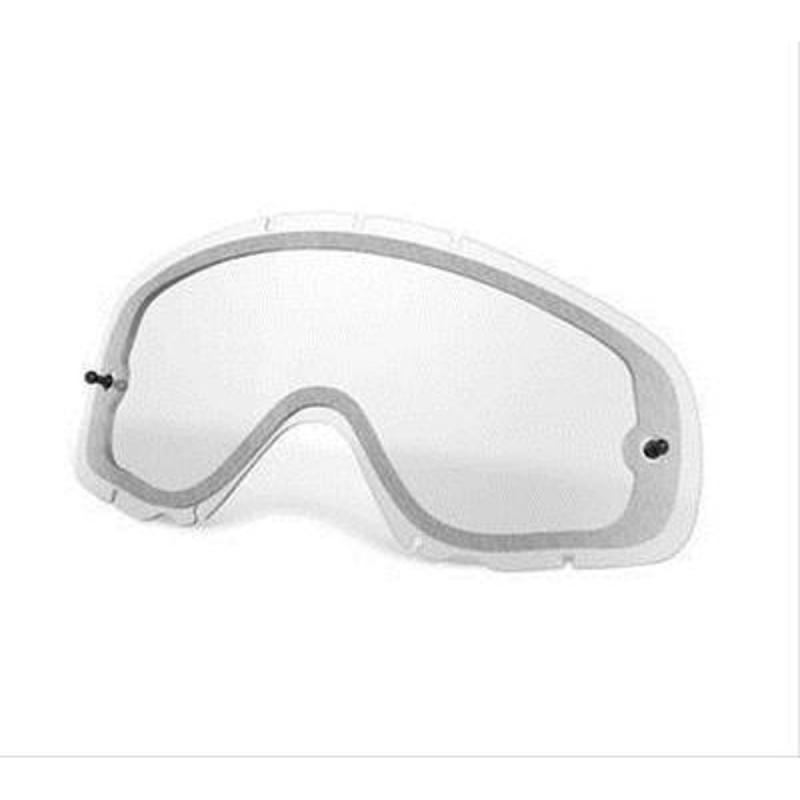 Double écran ventilé Oakley Crowbar Enduro transparent