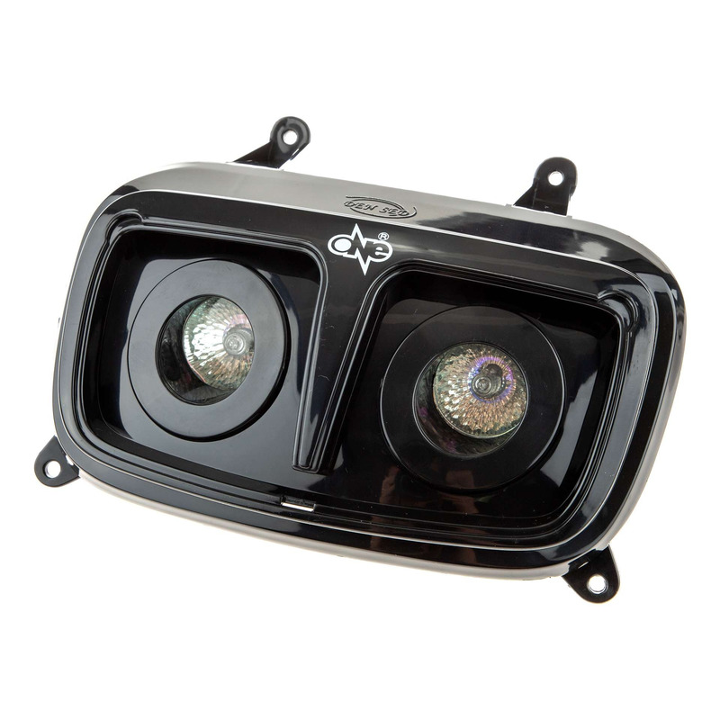 Double optique (HalogÃ¨ne 2x20W) Booster 2004>- Blanc