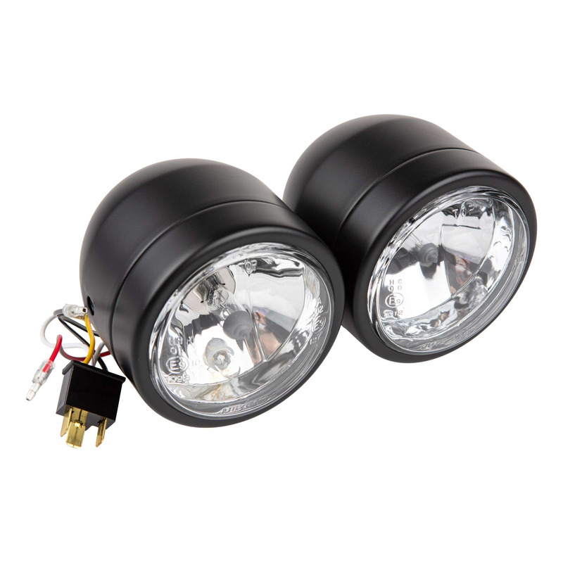 Double phare Brazoline noir