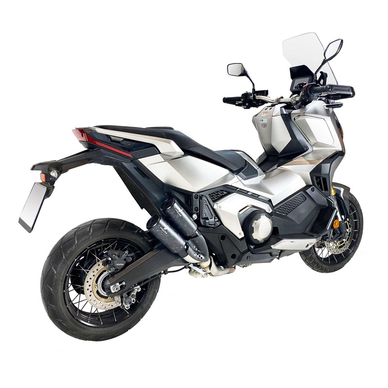 Double silencieux Ixrace DCX carbone Honda X-ADV 750 17-24