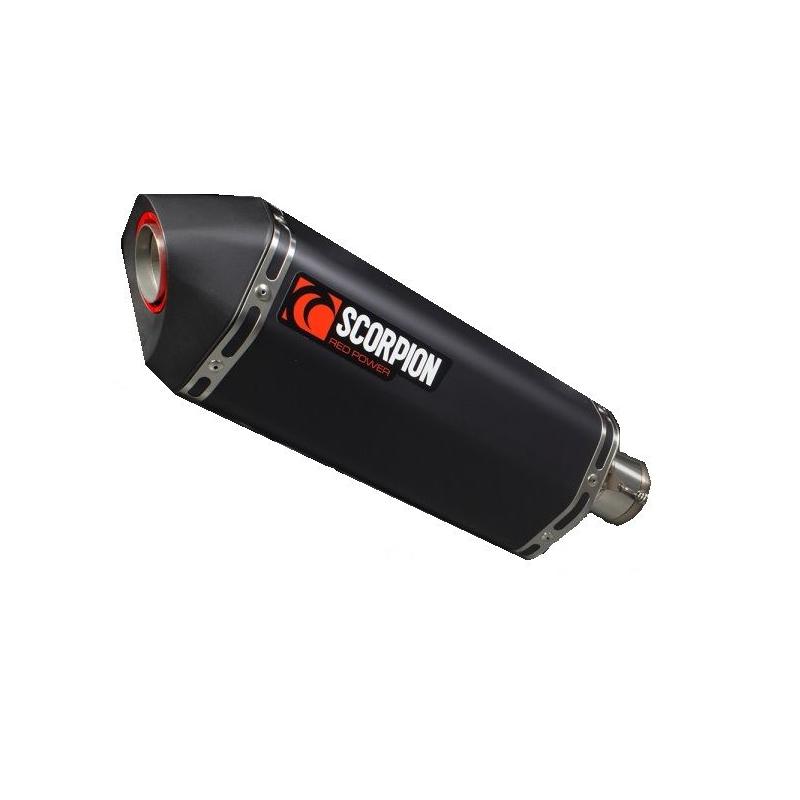 Double silencieux Scorpion Serket inox noir Triumph Speed Triple 1050