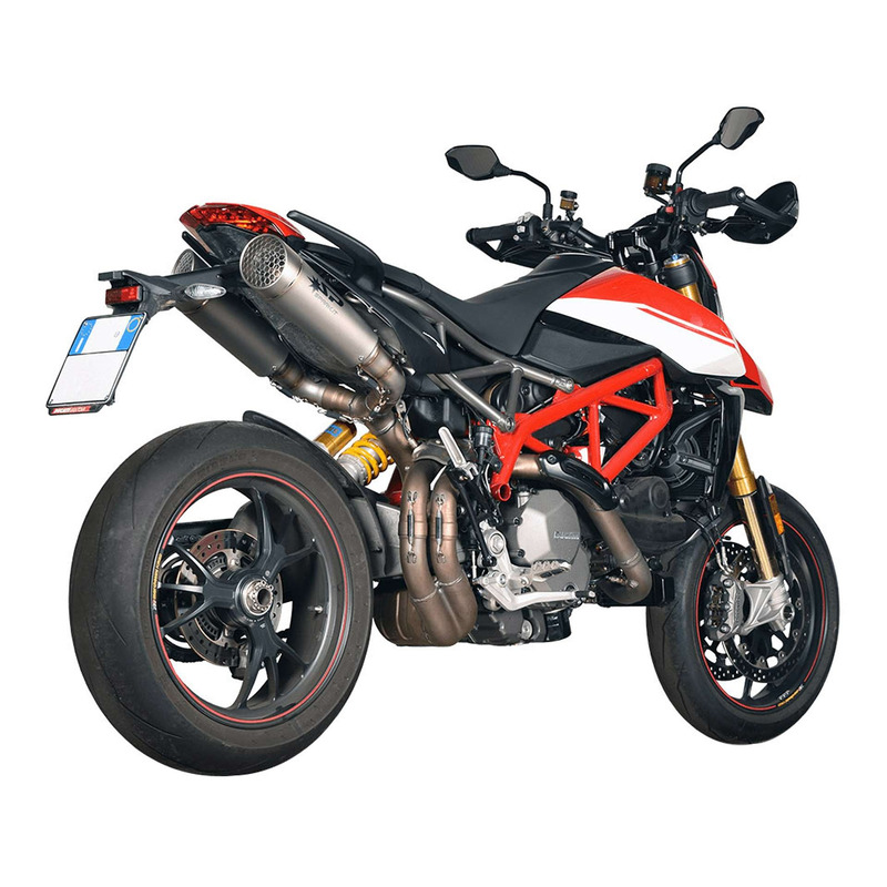 Double silencieux Spark Grid-O titane Ducati Hypermotard 950 19-24