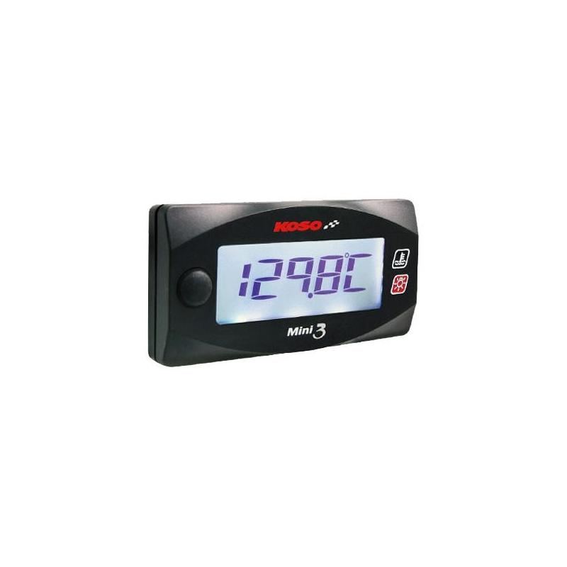Double thermomètre Koso Mini 3