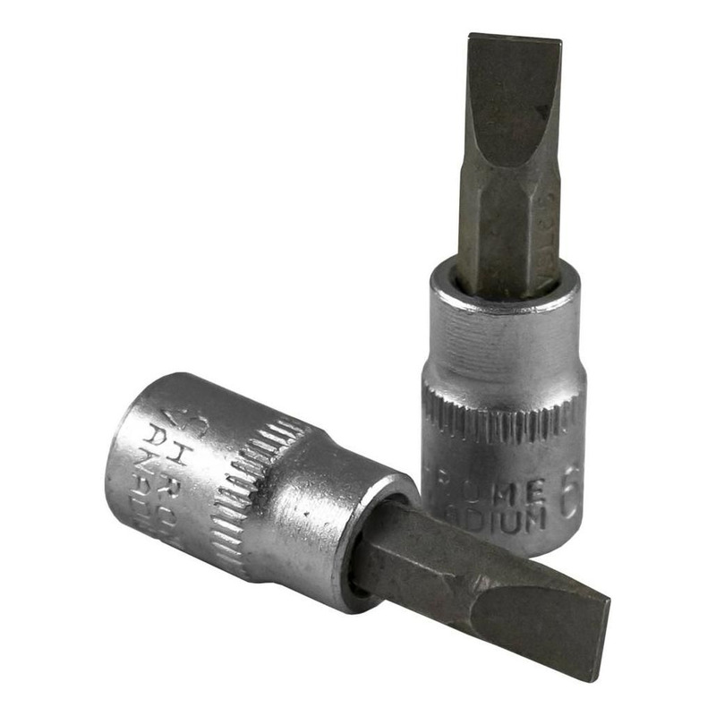 Douille JBM 1/4â  â   plat SL 5,5 mm