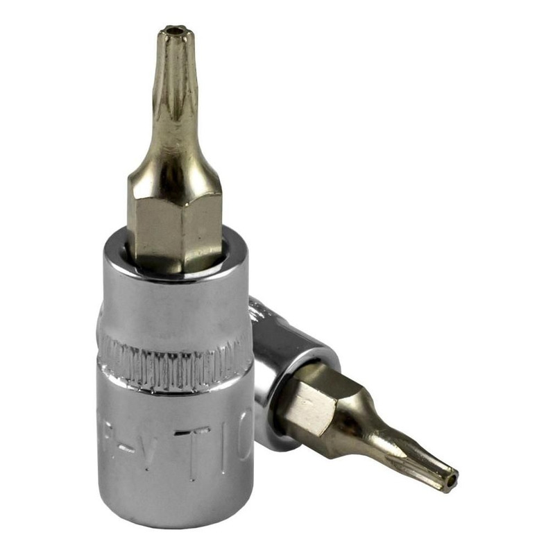 Douille JBM 1/4’’ torx T15 percée chromée