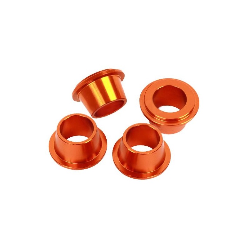 Douilles pontet de guidon Scar KTM 125 SX 16-21 orange (4 pièces)