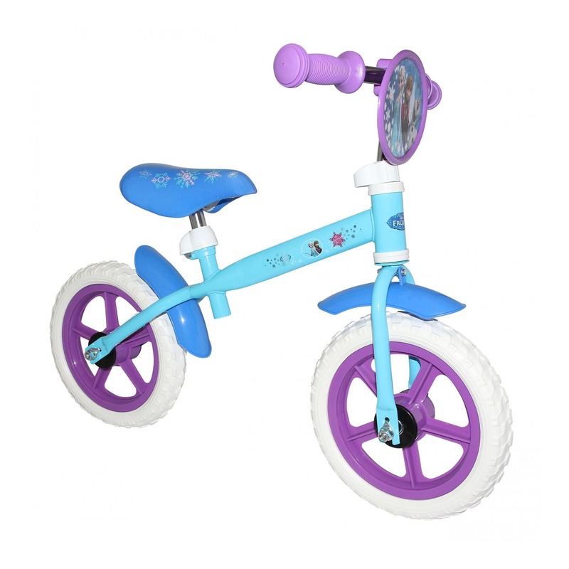 Draisienne 12 fille Disney Frozen bleu clair