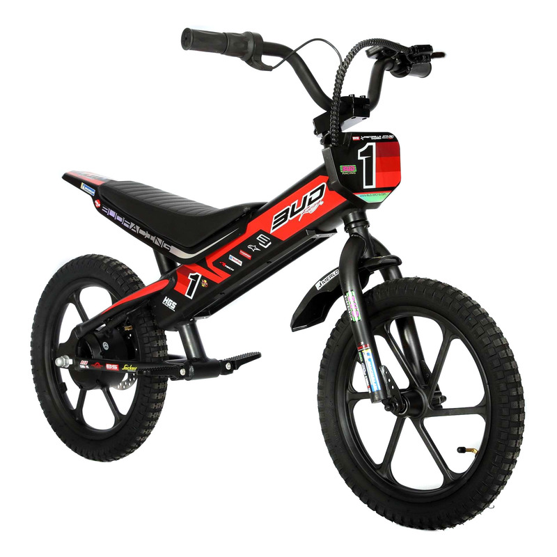 Draisienne électrique Bud Racing Mini E-Push Bike 16’’ 2024 rouge
