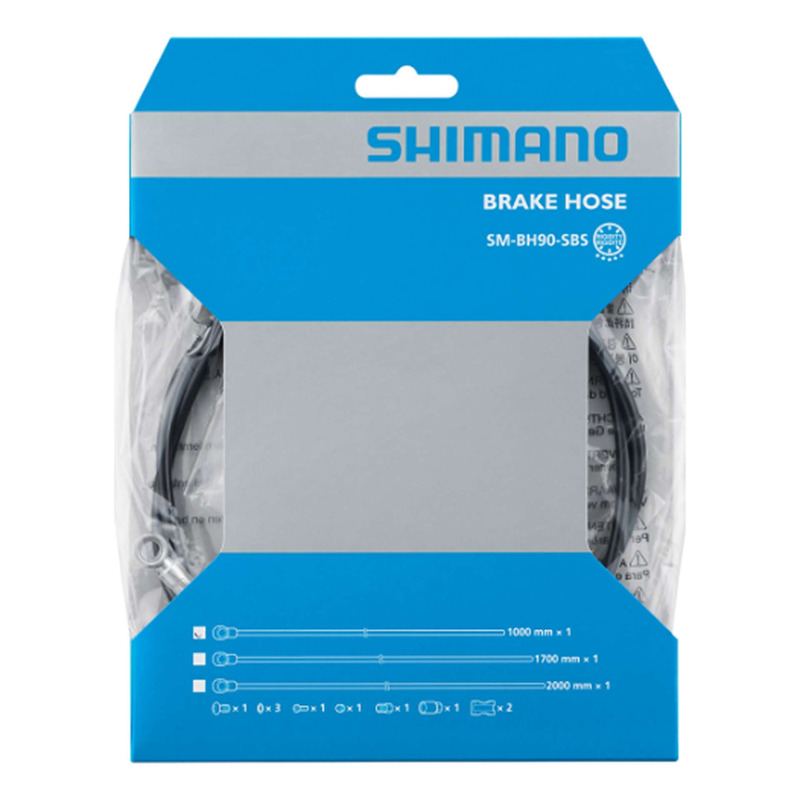 Durite Frein Vélo Shimano SM-BH90-SBS Levier Gauche Frein Avant 1000 mm