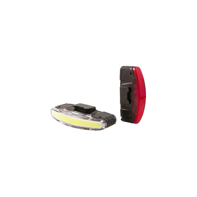 Éclairages vélo Spanninga Arco Set à prise USB (paire)