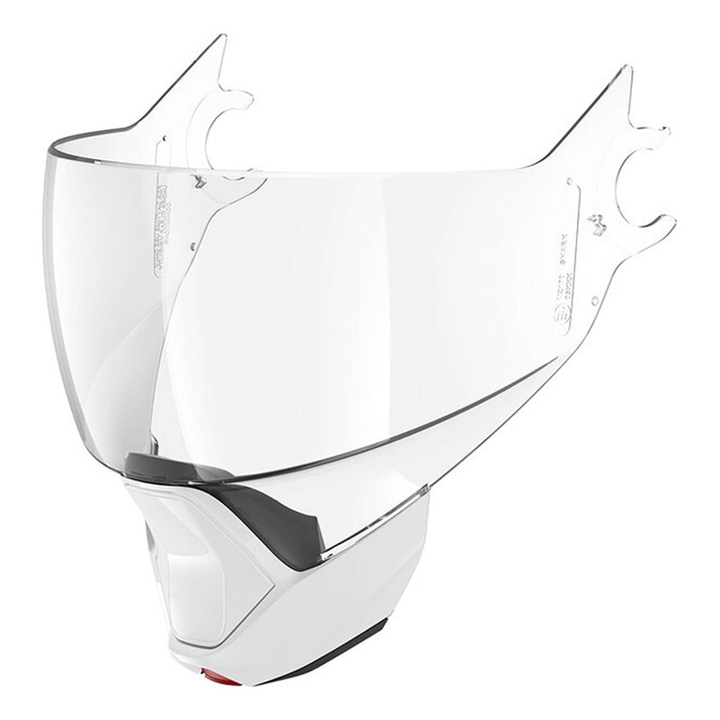 Ecran casque Shark Evojet clair AR/AB + mentonnière blanc