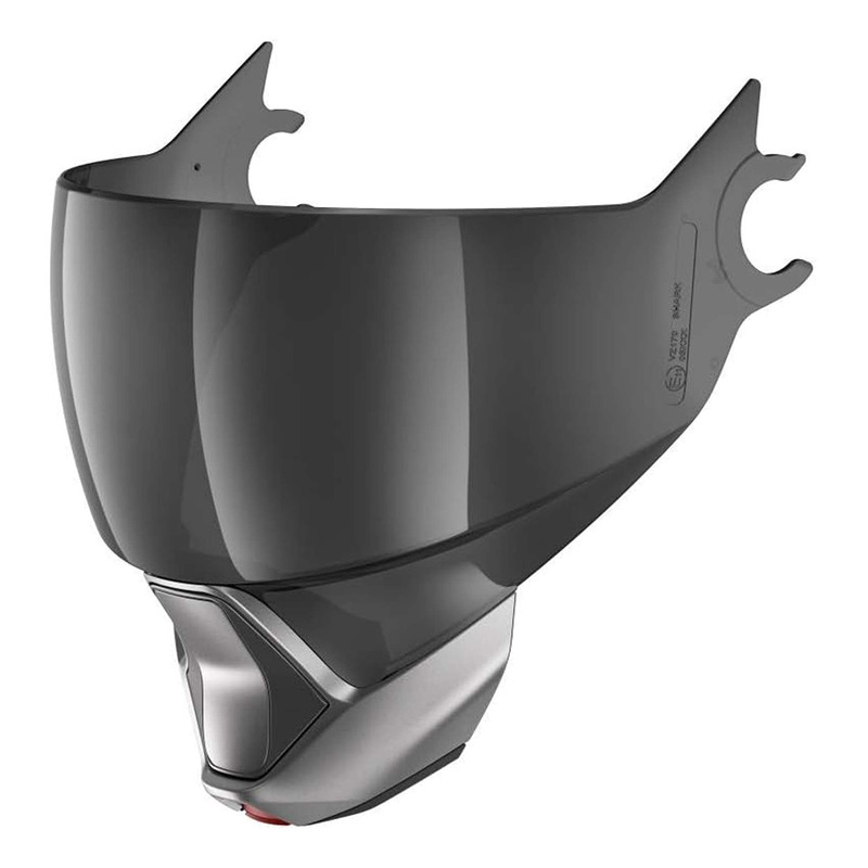 Ecran casque Shark Evojet fumé 50% AR/AB + mentonnière anthracite mat