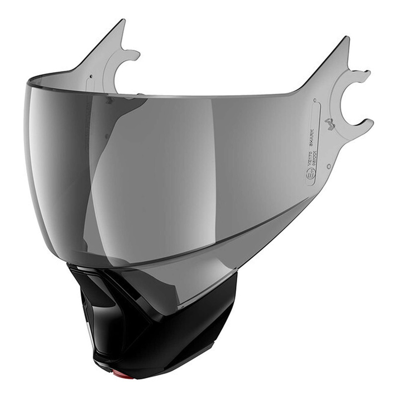 Ecran casque Shark Evojet fumé AR/AB + mentonnière noir mat
