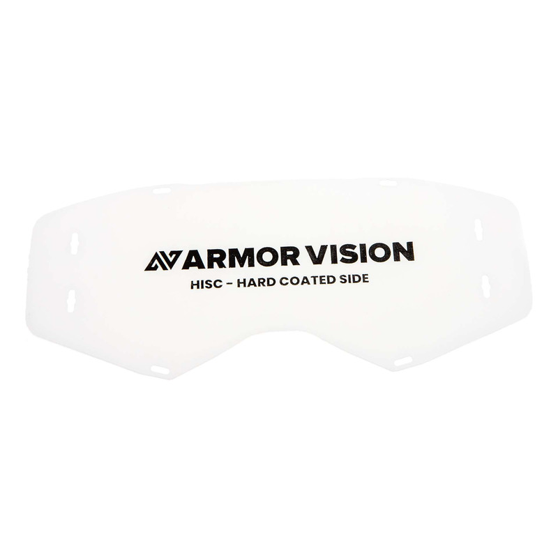 Écran de masque Armor Vision hydrophobe adaptable