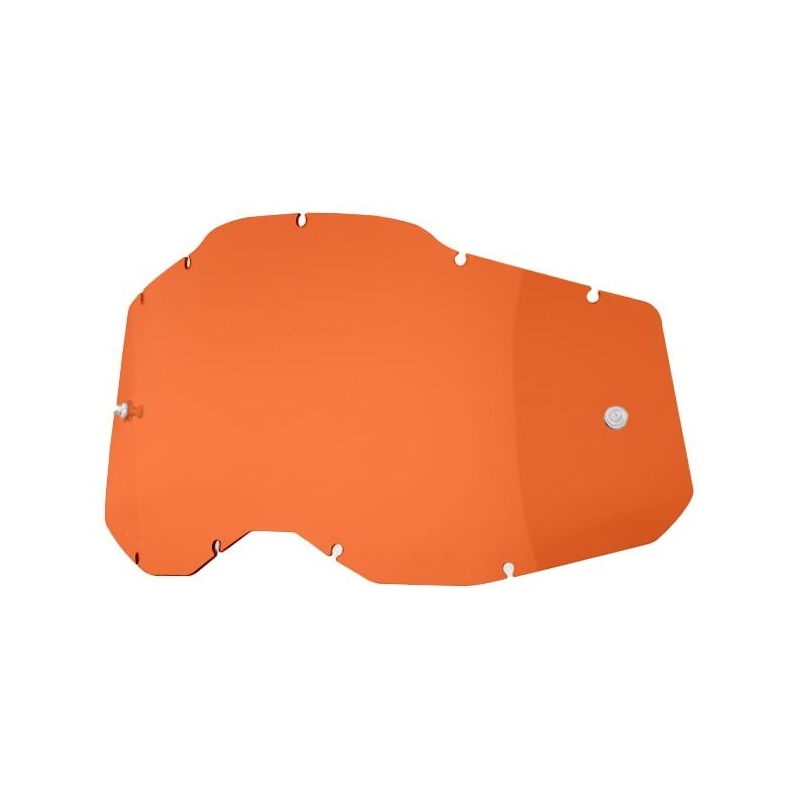Écran de masque cross 100% RC2/AC2/ST2 écran orange
