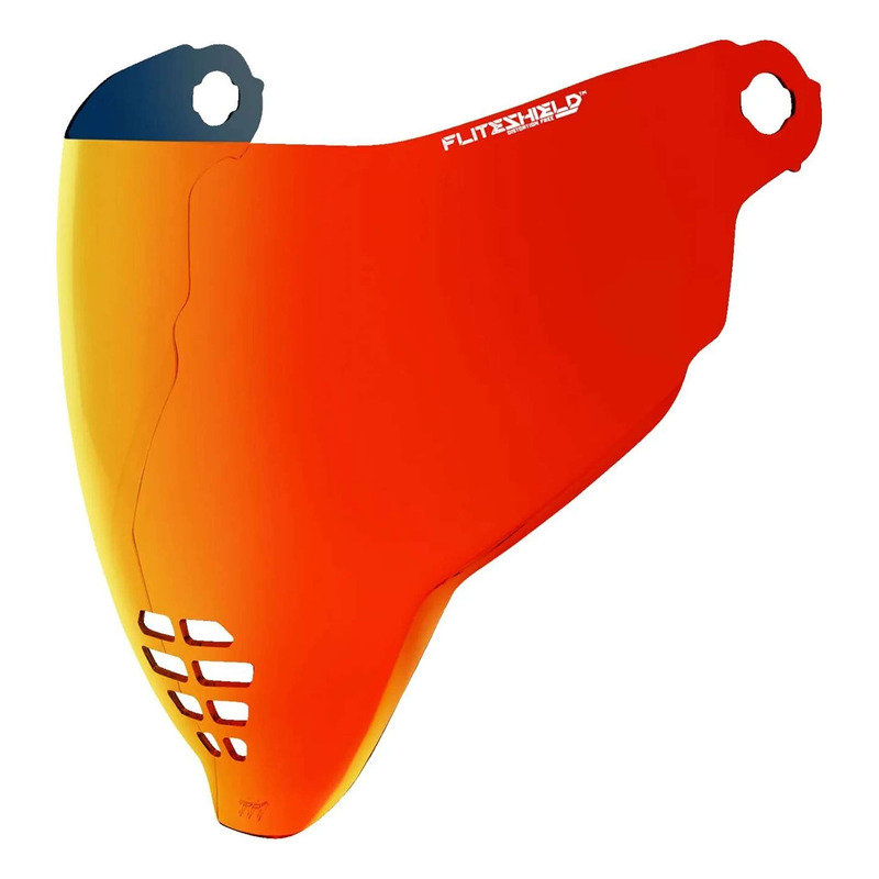 Ã cran iridium rouge Icon FliteShieldâ ¢ pour casque Airfliteâ ¢