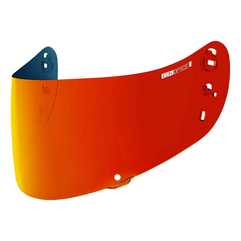 Ã cran iridium rouge Icon Opticsâ ¢ pour casques Airmadaâ ¢/Airformâ ¢