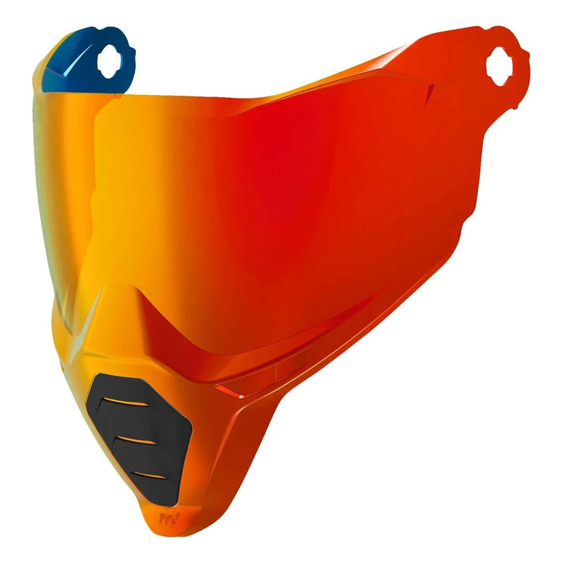 Ã cran iridium rouge Icon Ultrashieldâ ¢ pour casque Ultrafliteâ ¢