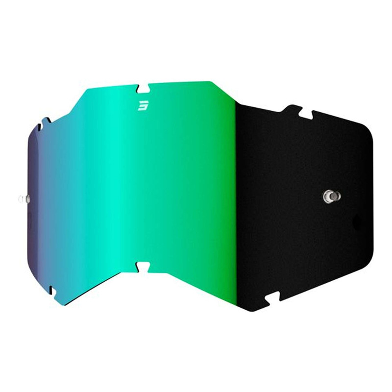 Ecran masque cross Shot Assault 2.0/Iris 2.0 AS iridium green