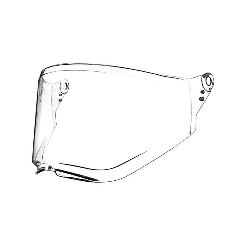 Écran Nox pour casque 731 incolore