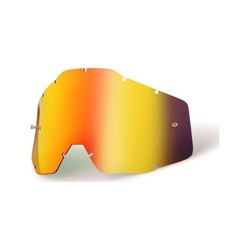 Écran pour masque enfant 100% Accuri/Strata anti-buée miroir rouge