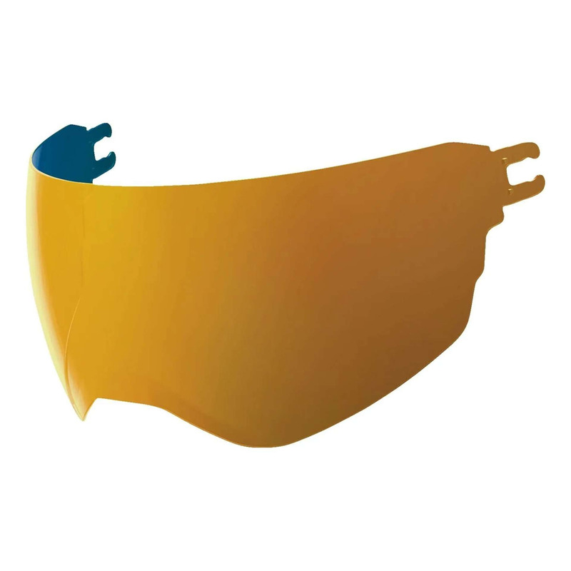 Ã cran solaire iridium or Icon Dropshield Ultraâ ¢ pour casque Ultrafl