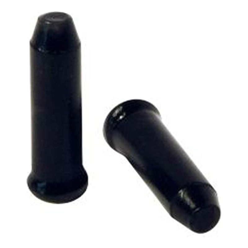 Embout câbles frein / dérailleur vélo Elvedes noir par 10 pièces