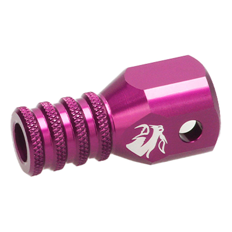 Embout de sélecteur Voca Racing pliable alu anodisé violet