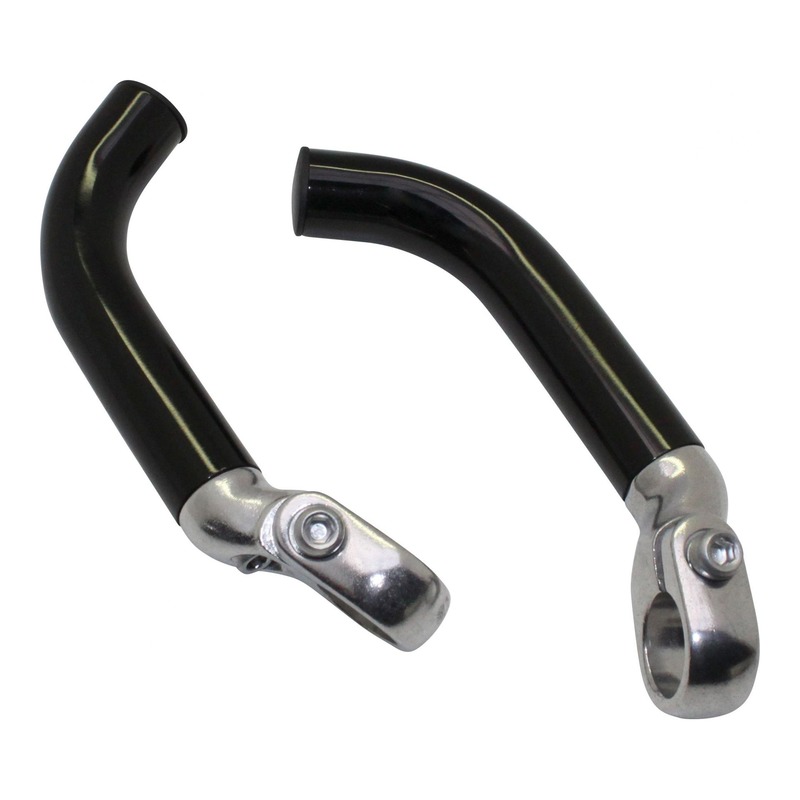 Embouts de cintre vélo Newton noir réglables CHC (paire)