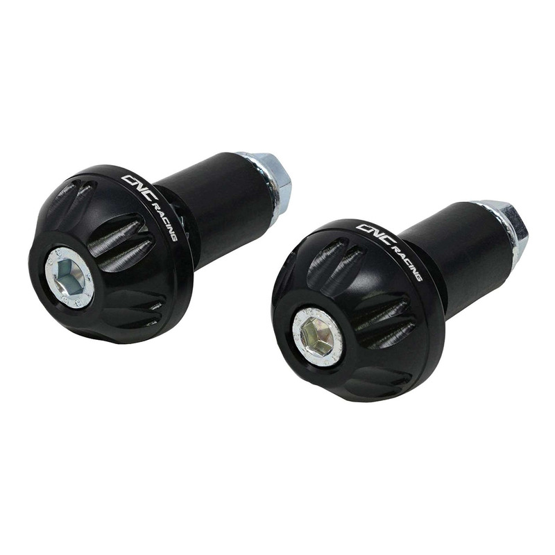 Embouts de guidon CNC Racing Blaze noirs