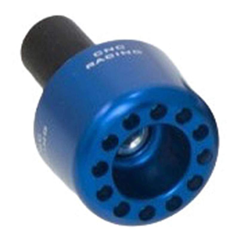 Embouts de guidon CNC Racing Boing bleus