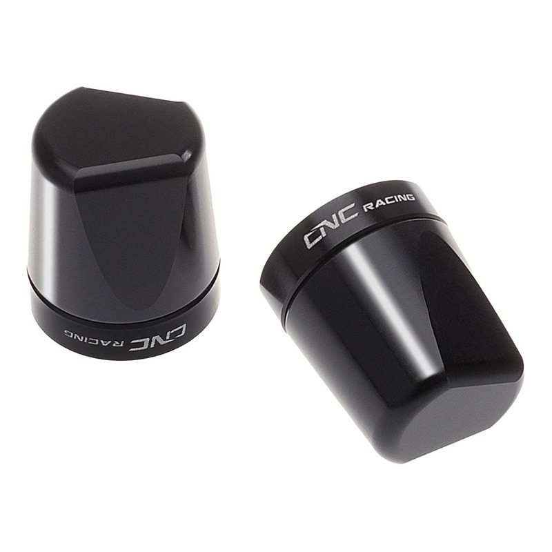 Embouts de guidon CNC Racing Look noirs
