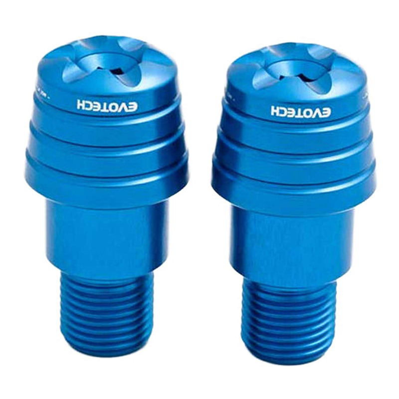 Embouts de guidon Evotech bleus Yamaha T-Max