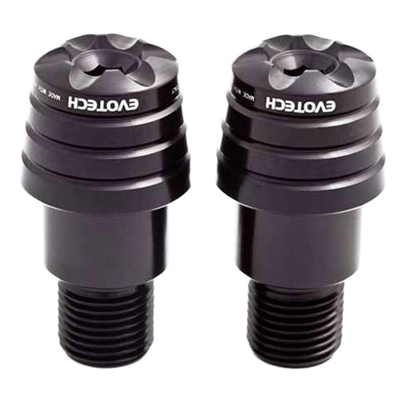 Embouts de guidon Evotech noirs Yamaha T-Max